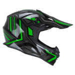 Moto kaciga OFF ROAD CGM 367G MUD-X FURY AFA-89 crno zelena - Слика 3